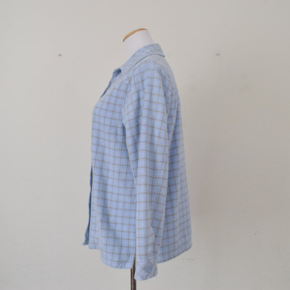 d & Co. Long Sleeve Double Flannel Shacket size M - Picture 3 of 11